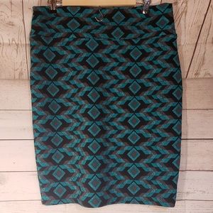LuLaRoe Multi Color Pencil Skirt